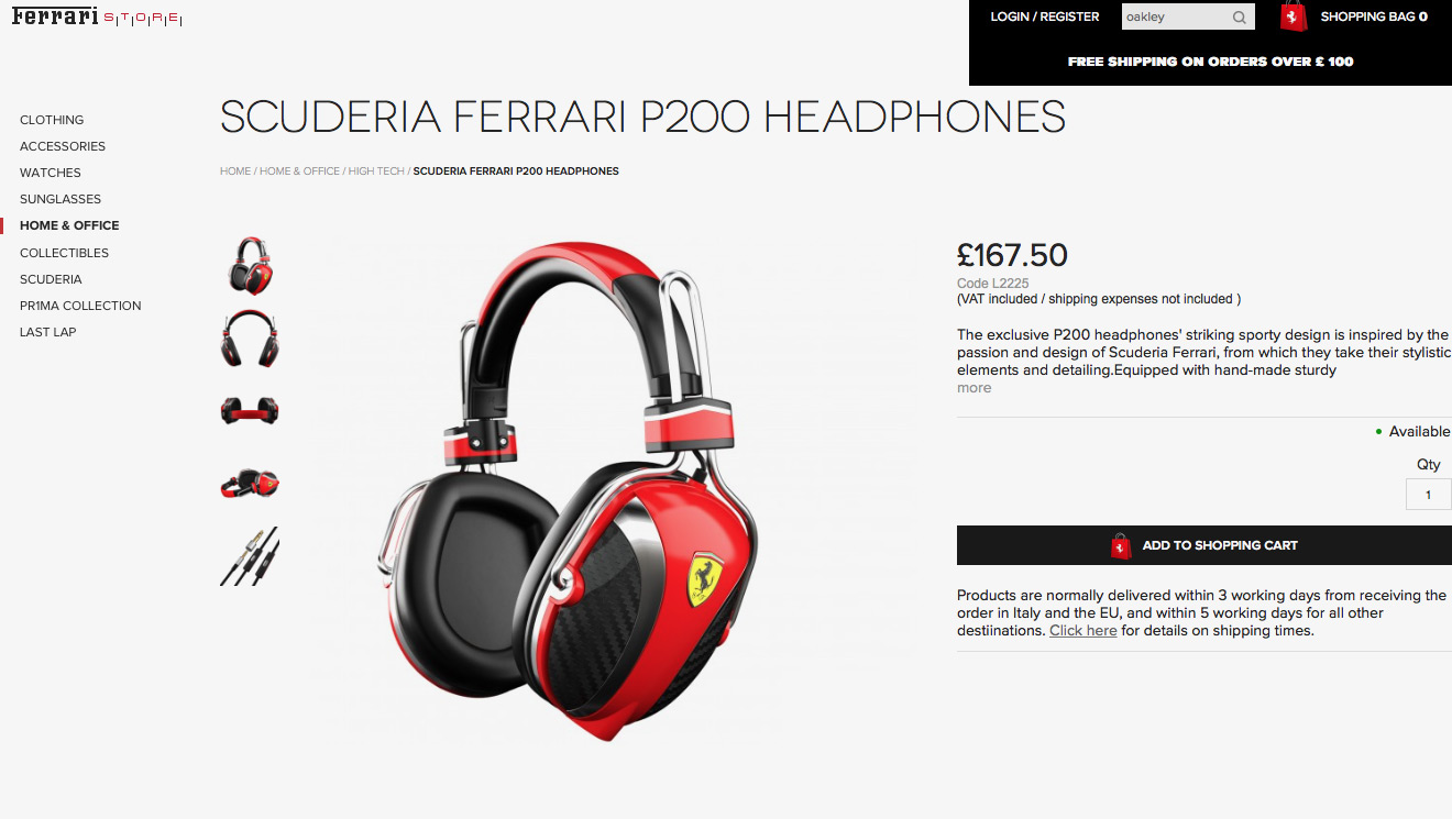 Wonder-Vision-Ferrari-By-Logic3-Product-Packshot-Visualisation-CGI-Red-P200-Headphones-Store