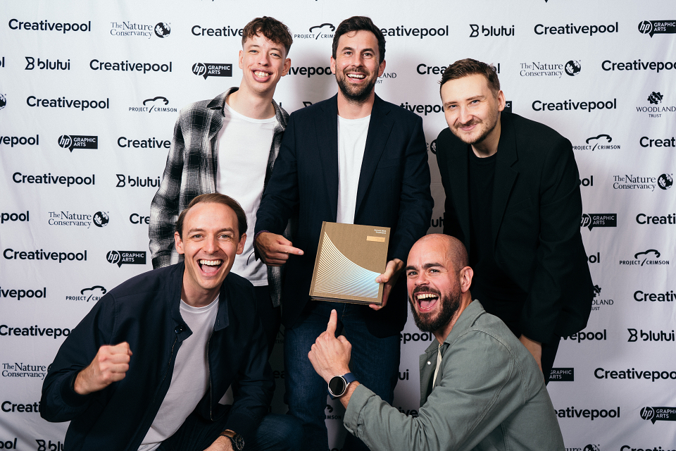 Team Photo Creativepool Annual Bronze Award