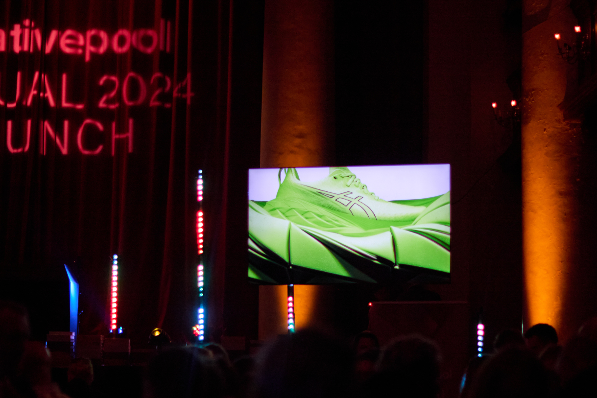 Creativepool Annual 2024 Launch ASICS Novablast 4 on Screen